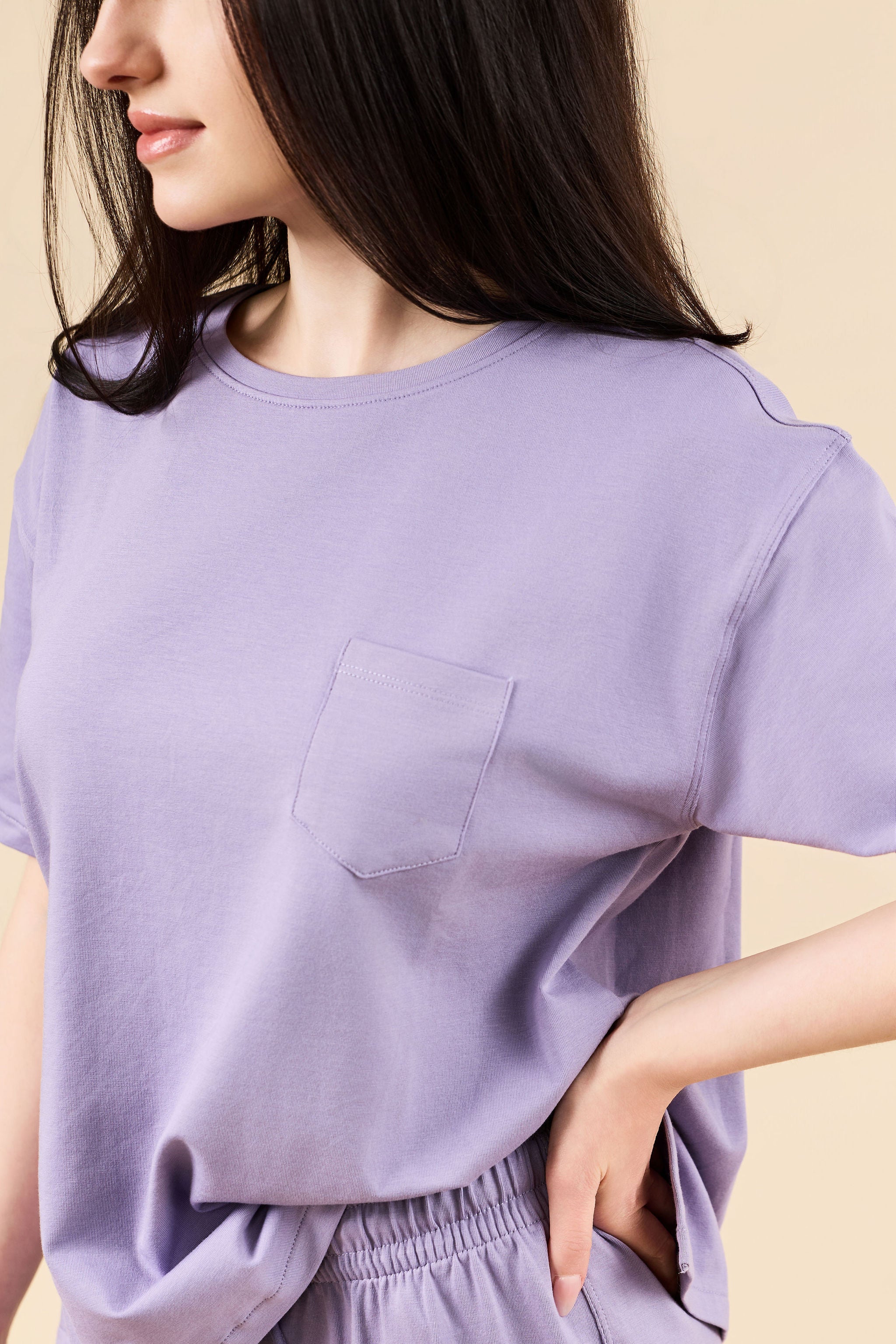 the lucid boxy tee
