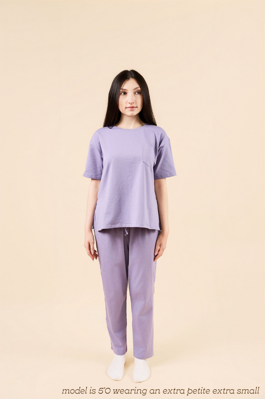 the lucid boxy tee set
