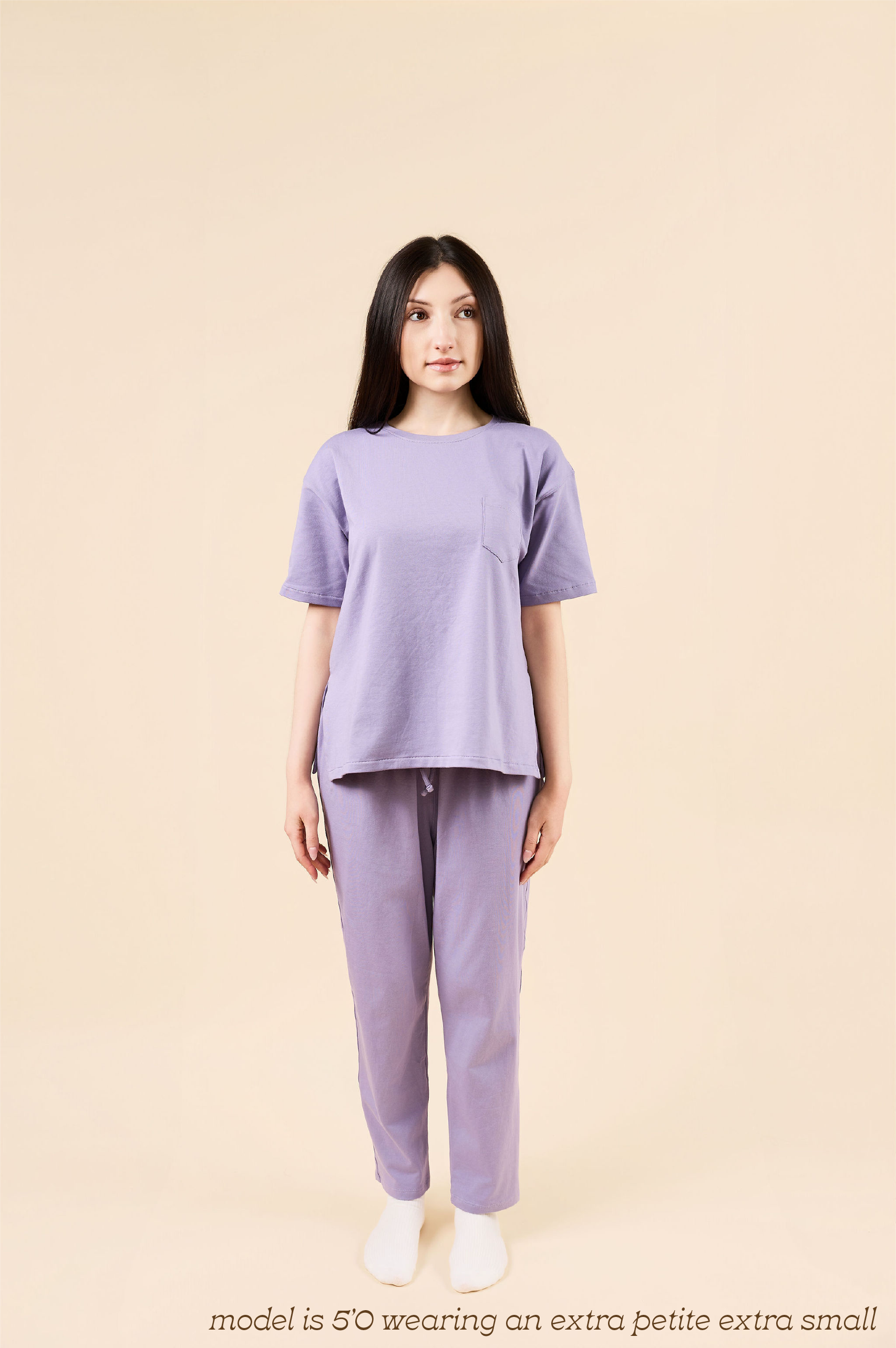 the lucid boxy tee set